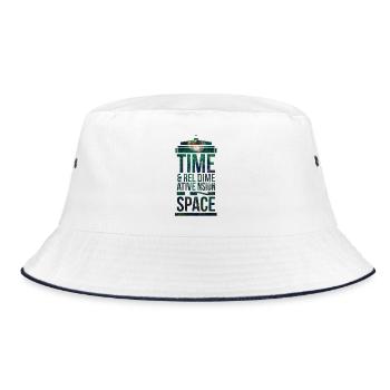 TARDIS - Bucket Hat - white/navy - Front