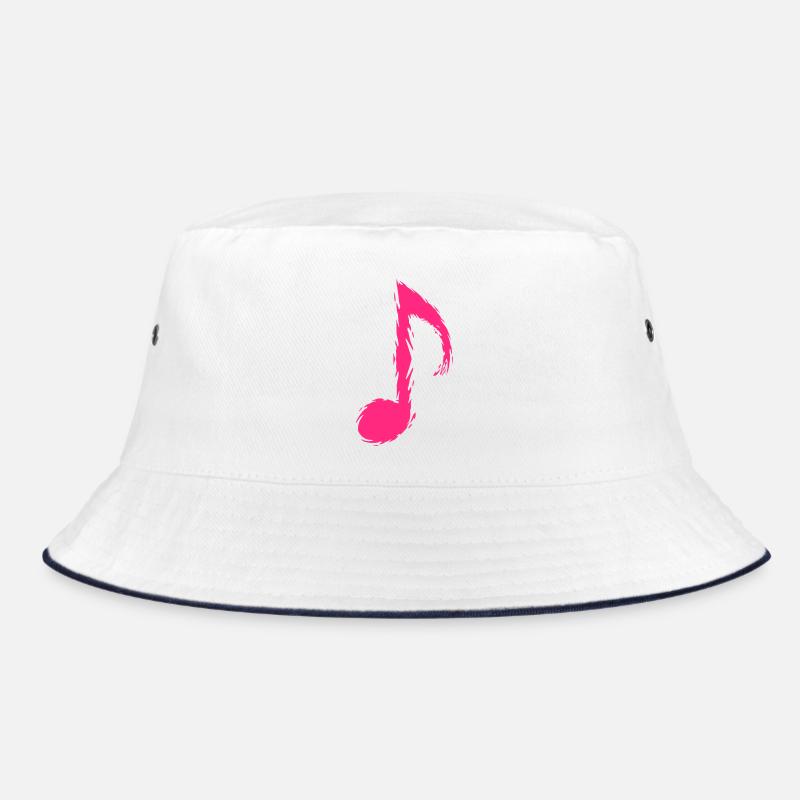 Music note musical note symbol Bucket Hat