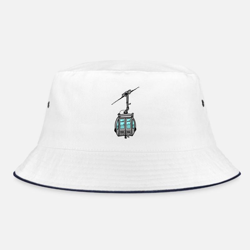 0851 lose Gondel Bucket Hat