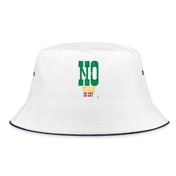 NO WOMAN NO CRY - Bob - blanc/marine - Devant