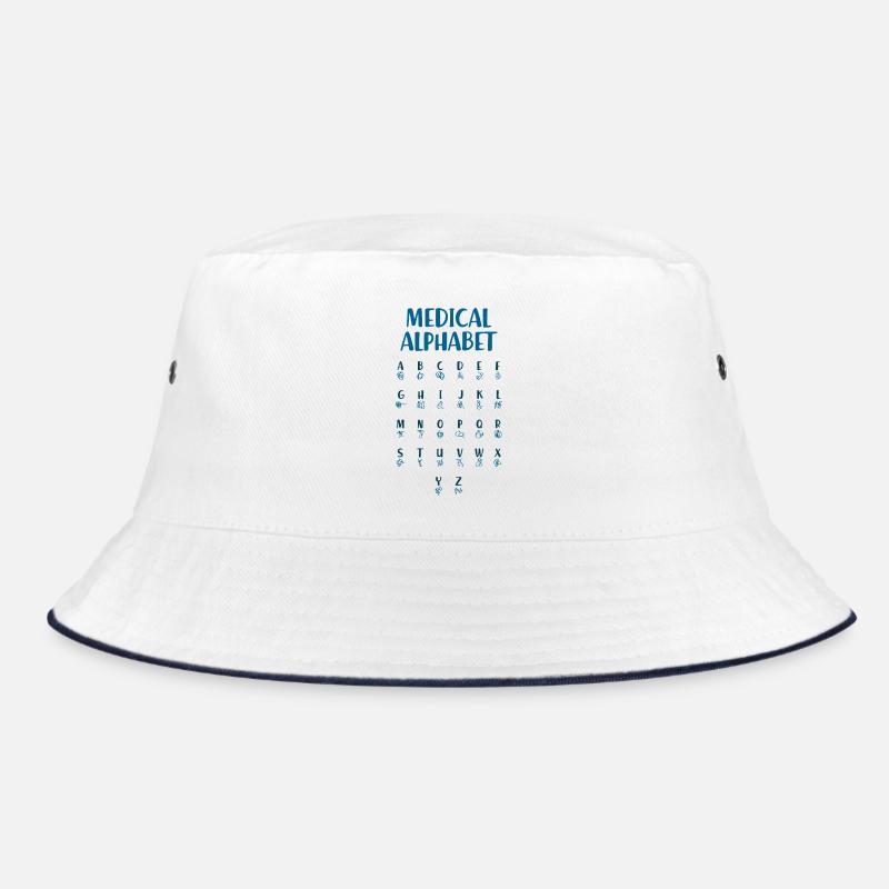 Medical Alphabet Bucket Hat