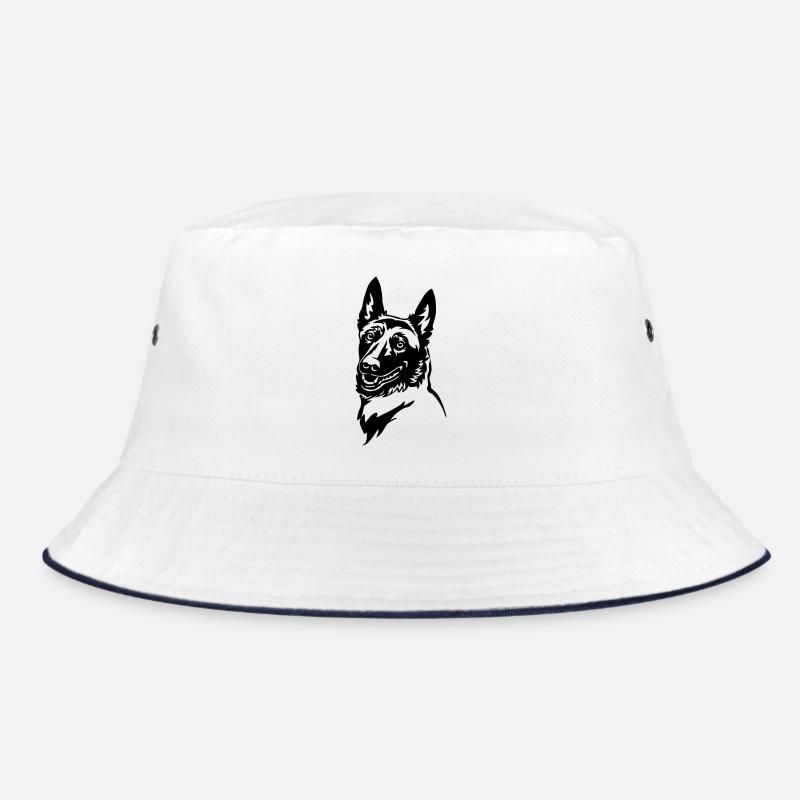 Malinois Kopf Bucket Hat