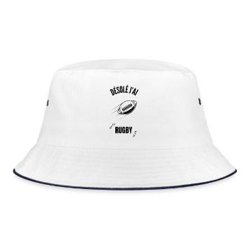Contour Football Graphique - Bob - blanc/marine - Devant