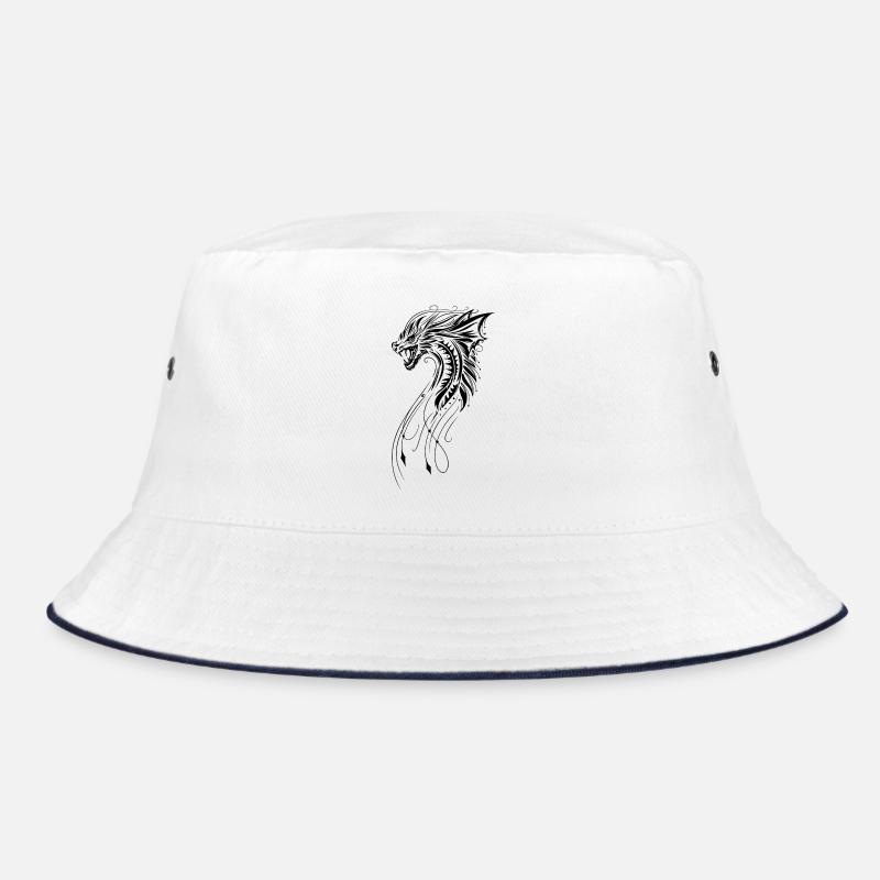 Dragon Fantasy Fire Dragon Bucket Hat