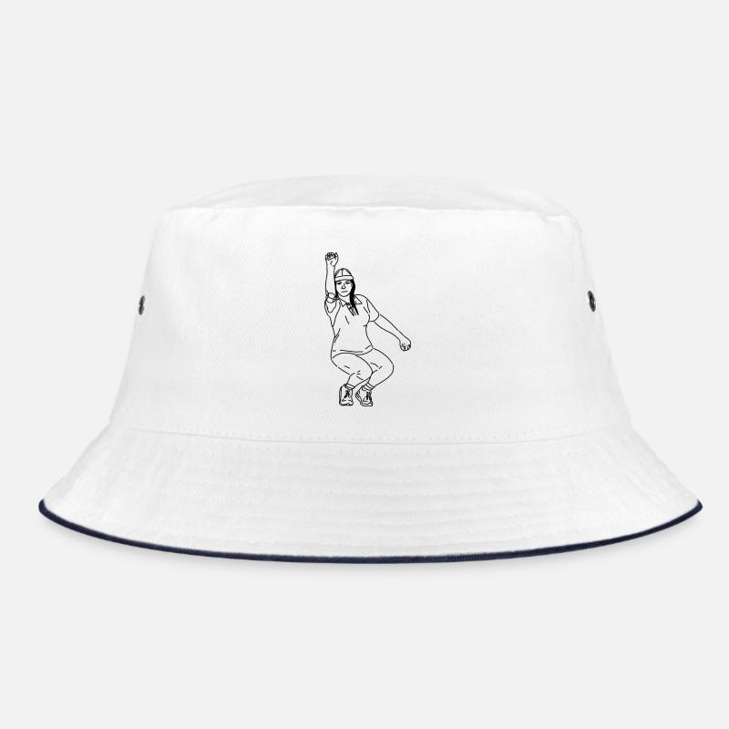 Right-handed petanque player Bucket Hat