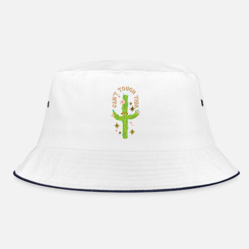 Can't touch this - Prickly cactus design Bucket Hat