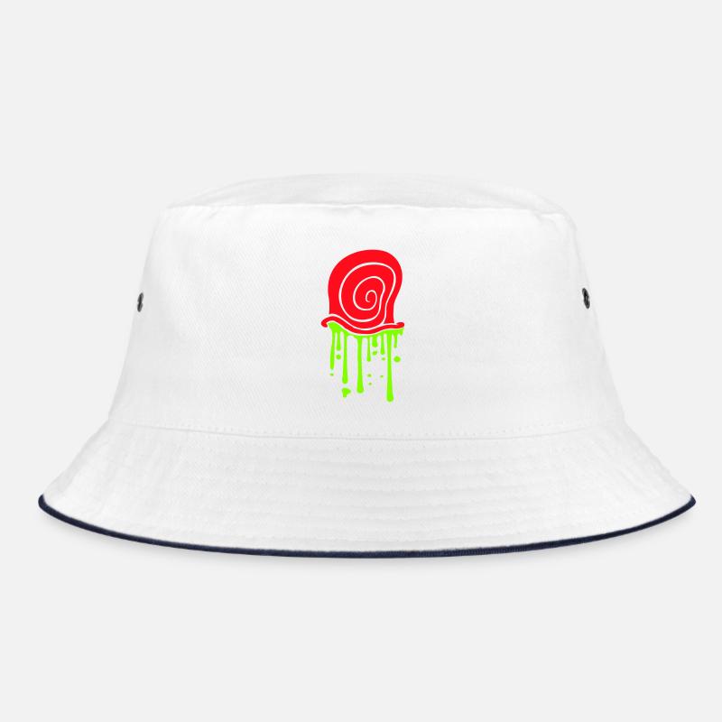 Snail shell, snail, slime, disgusting, slimy Bucket Hat