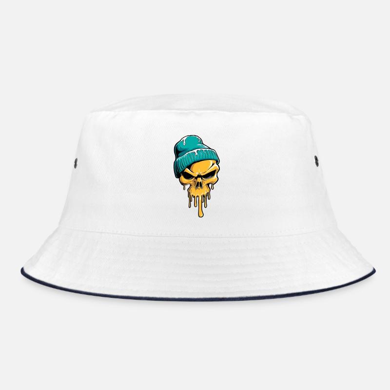 Skull Skeleton Style Urban Bucket Hat