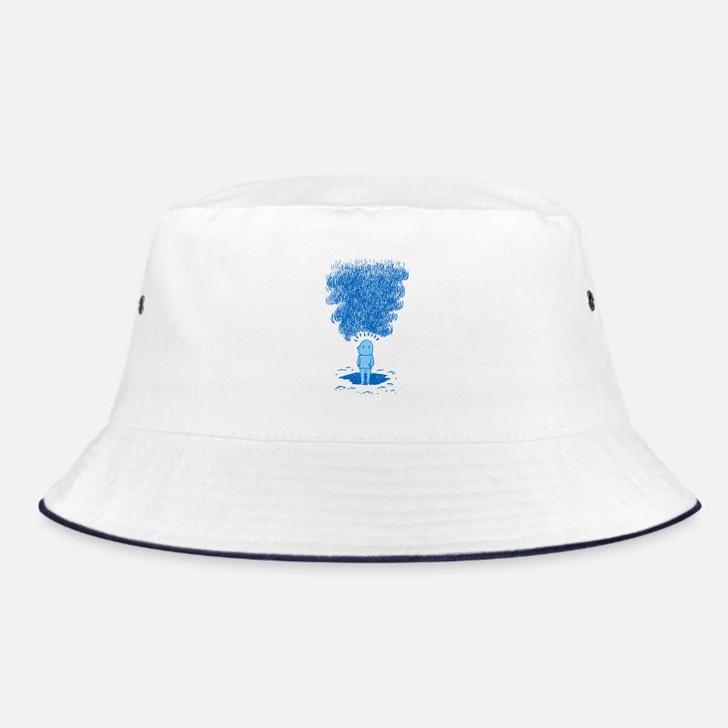 Voile bleu des pensées Bob