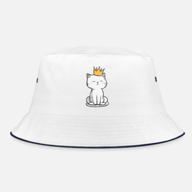 Cat King Bucket Hat
