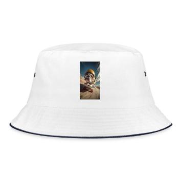 Bulldog Skateboard Tempo - Bob - blanc/marine - Devant