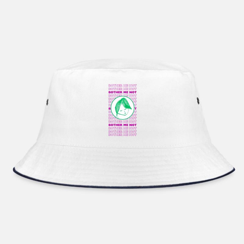 Bother Me Not – Minimal Sarcastic Design Bucket Hat