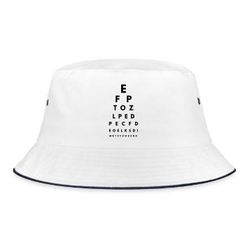 vision test 2 - Bob - blanc/marine - Devant