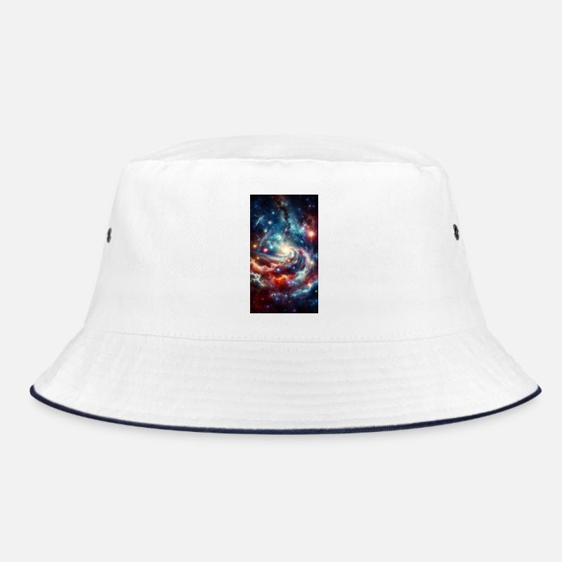 Kosmische Spirale: Sternennebel Bucket Hat