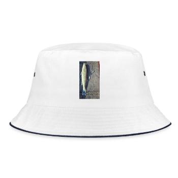 Snookperch - Bucket Hat - Weiß/Navy - Vorne