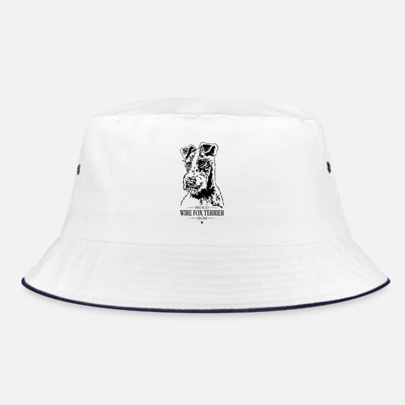 Wire Fox Terrier Mom Hunde Foxterrier Wilsigns Bucket Hat