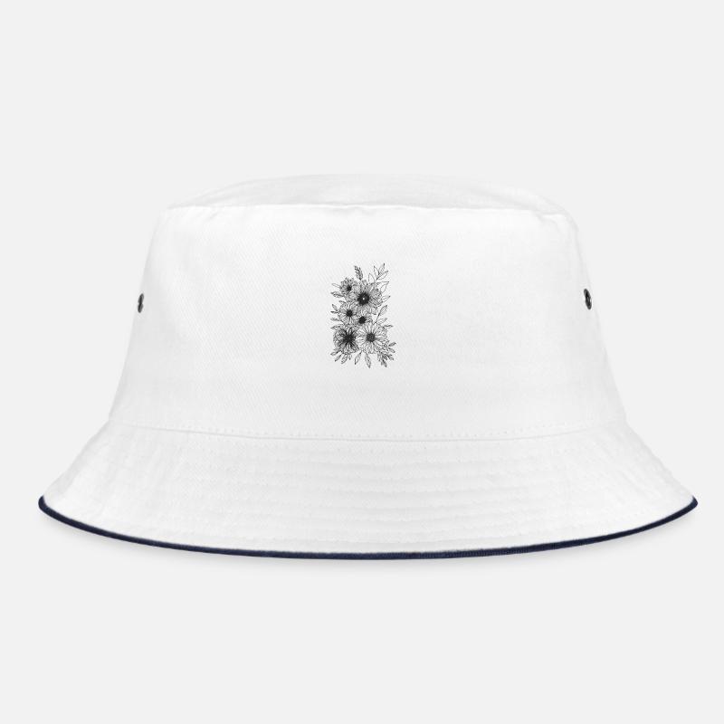 Blumen Tattoo Bucket Hat