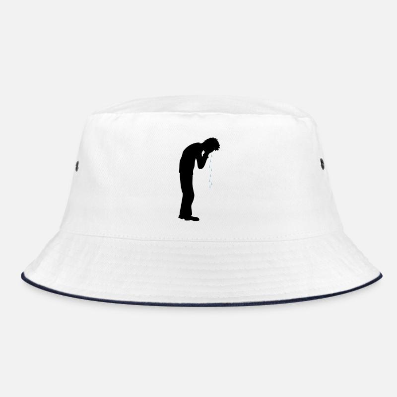 Heulen Tropfen Depression Bucket Hat