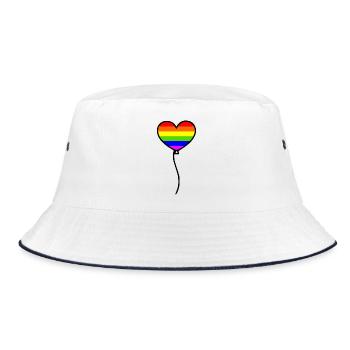 Lgbtq - Bob - blanc/marine - Devant