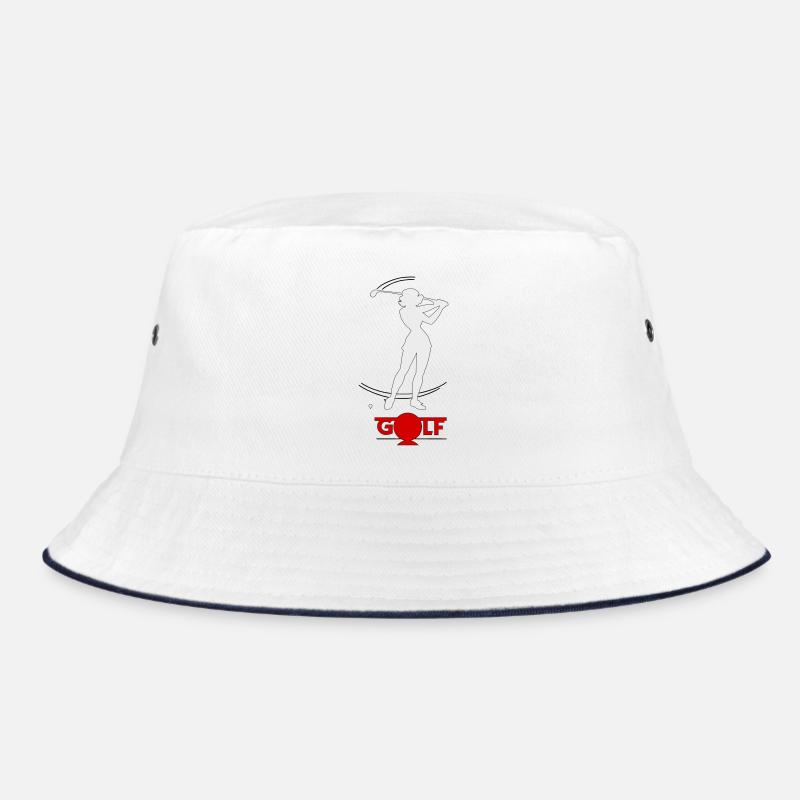Retro-Golfer Bucket Hat