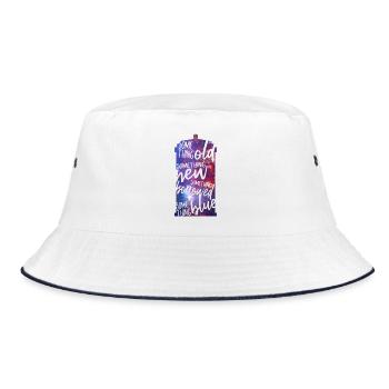 Something Old - Bucket Hat - white/navy - Front