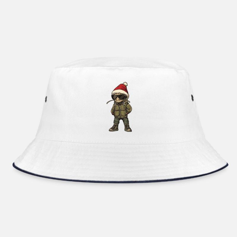 Ant Christmas Winter Bucket Hat