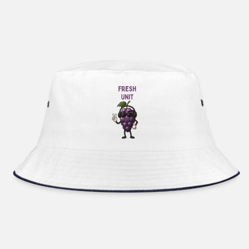 FRESH UNIT Traube mit Kopfhörern Bucket Hat