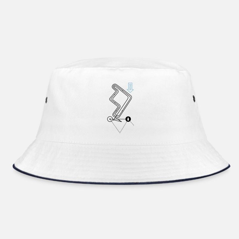 Regatta Course Sailing Regatta Course Sailing Course Bucket Hat