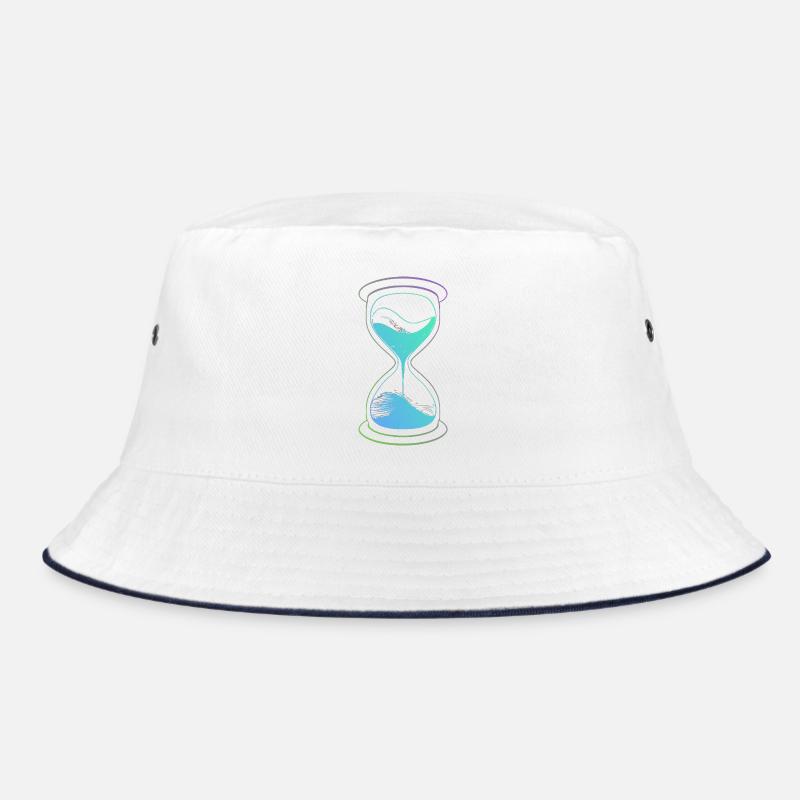 Sanduhr-Neon-Zeit Bucket Hat