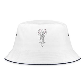 SERBSKA LUBINA - contour - - Bob - blanc/marine - Devant