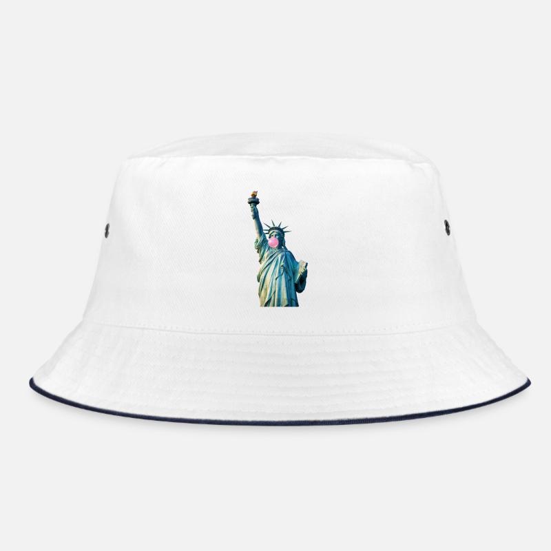 Freiheitsstatue Kaut Bubblegum Bucket Hat