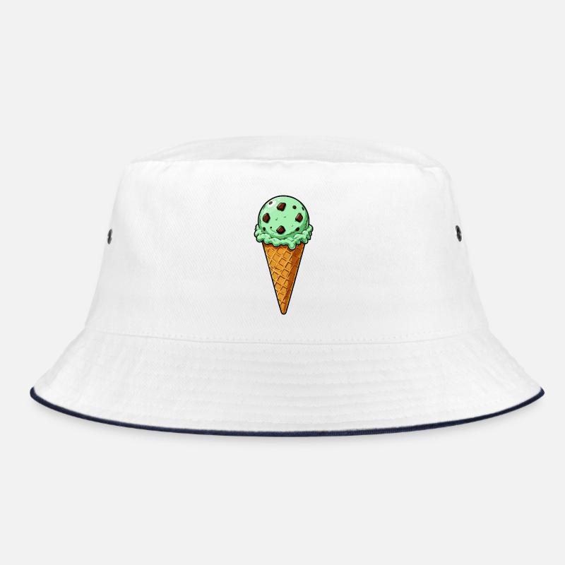 Minz Schoko Eis Kugel Bucket Hat
