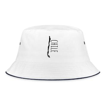 Chile - Bucket Hat - white/navy - Front