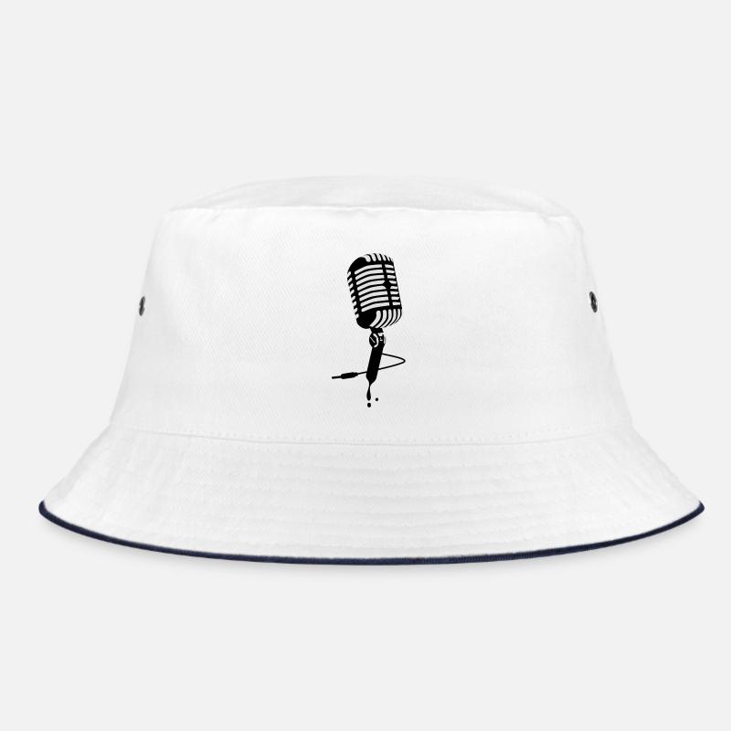 Mikrofon microphone Bucket Hat