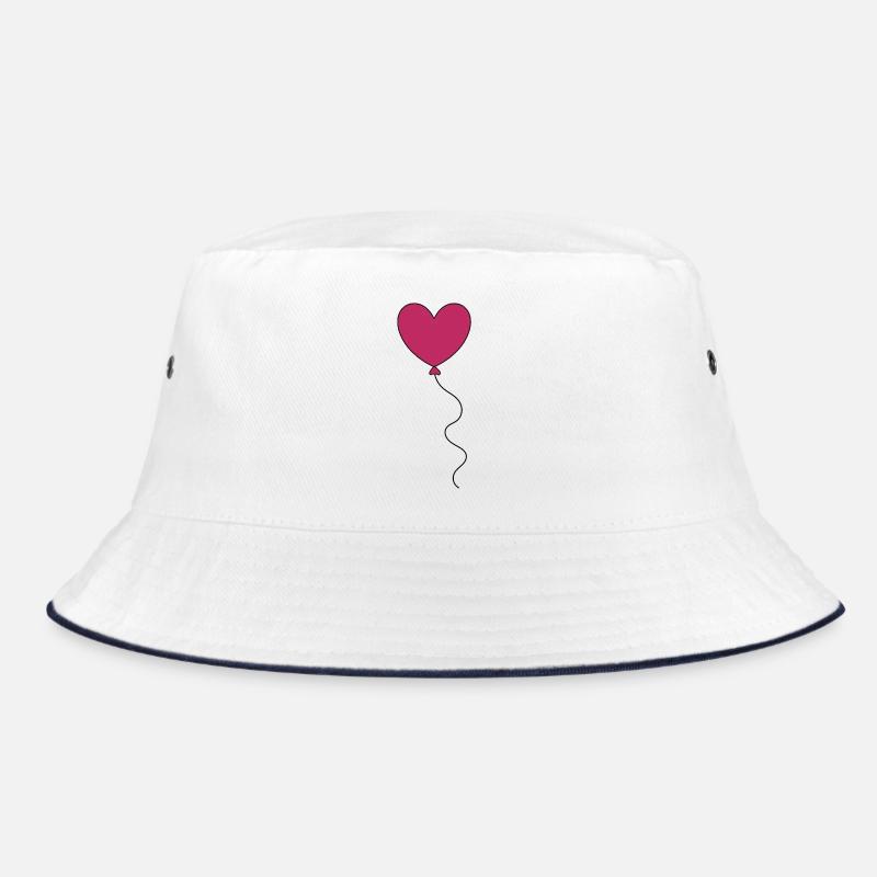 Muttertags Geschenk Mutter Muttertag Geschenkidee  - Bucket Hat - Weiß/Navy