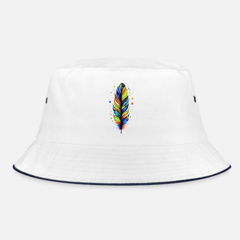 Feather Bucket Hat