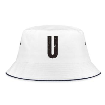 U - Bob - blanc/marine - Devant