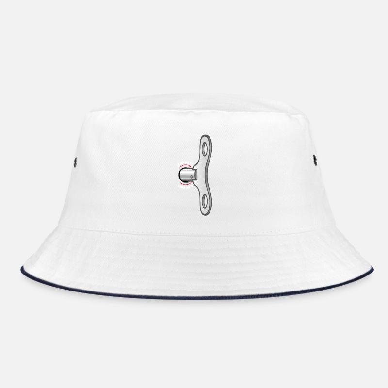 A key on the back Bucket Hat