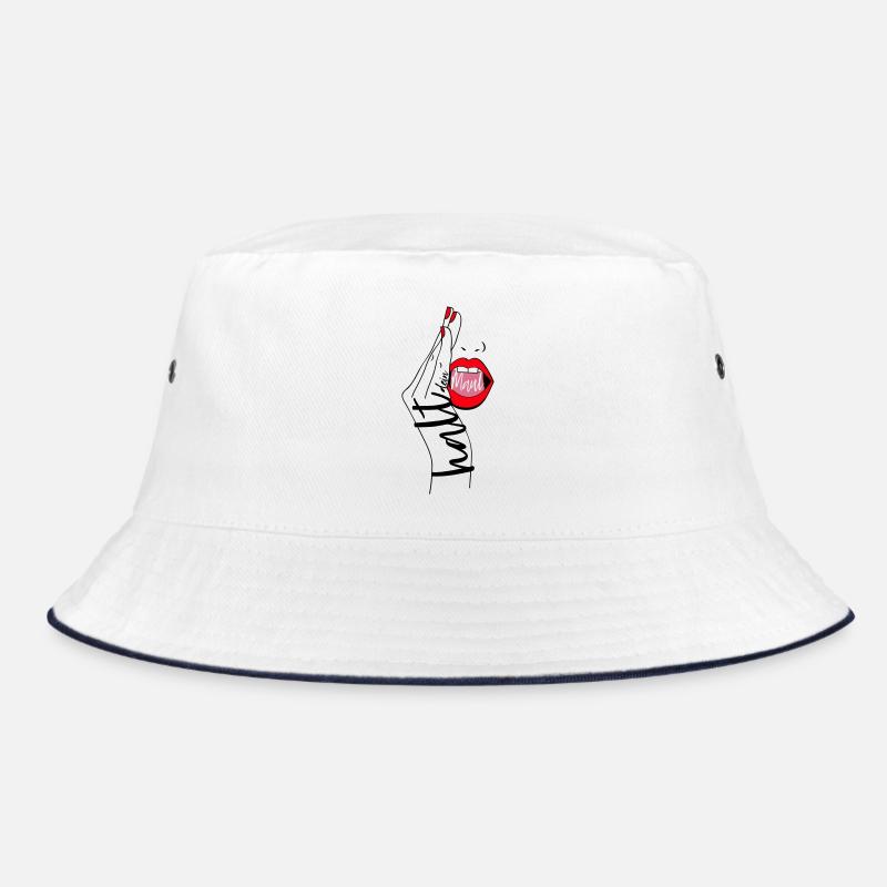halt dein maul Bucket Hat