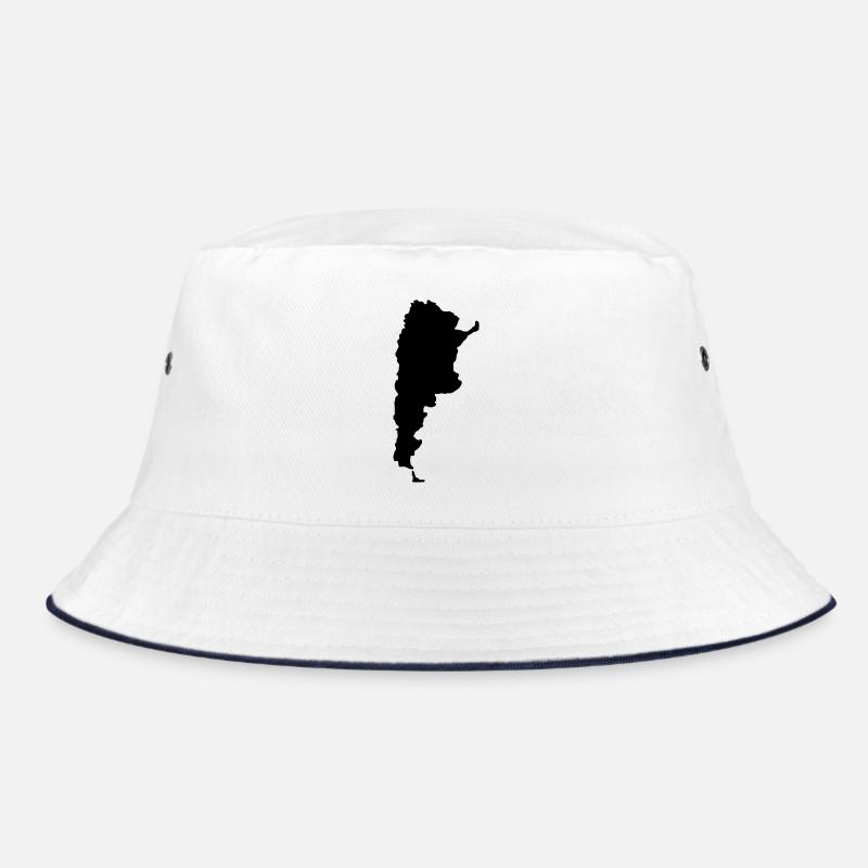 Argentina map Bucket Hat