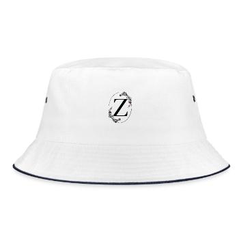 Lettre Z - Bob - blanc/marine - Devant