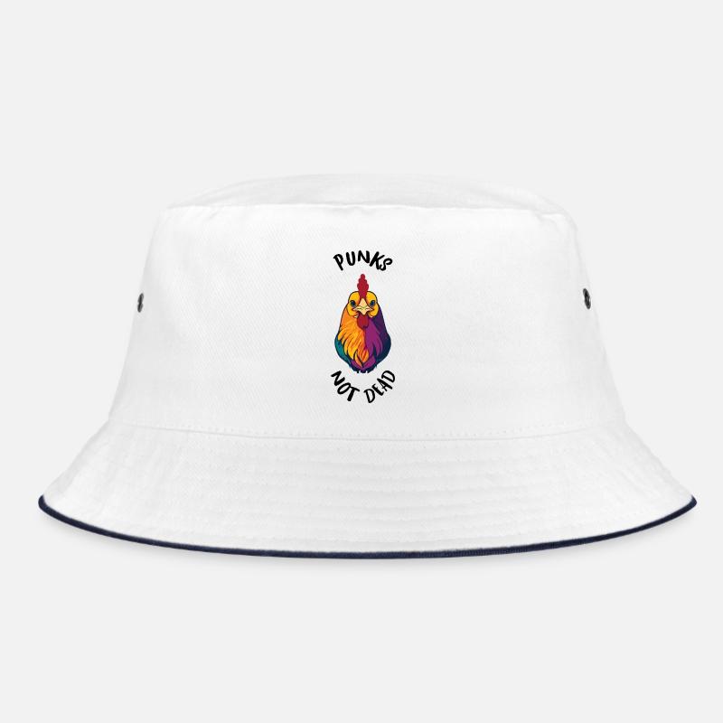 Punks not dead Bucket Hat