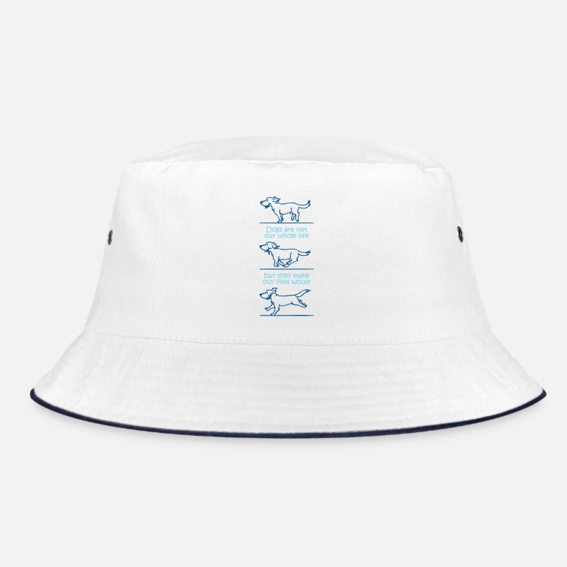 Hunde machen unser Leben ganz Bucket Hat