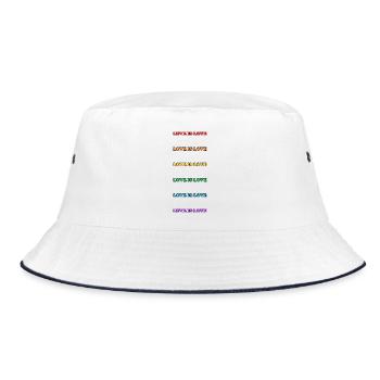 Arc-en-ciel L’amour est l’amour - Bob - blanc/marine - Devant