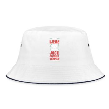 J’adore le Jack Russell Terrier - Bob - blanc/marine - Devant