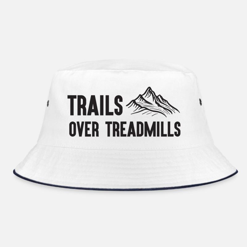 Trailrunning - Trails über Laufbänder Bucket Hat