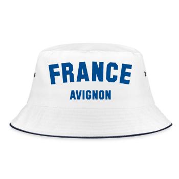 AVIGNON France Frankreich - Bob - blanc/marine - Devant