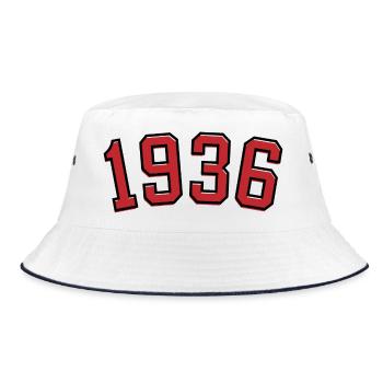 Année de naissance sport 1936 - Bob - blanc/marine - Devant