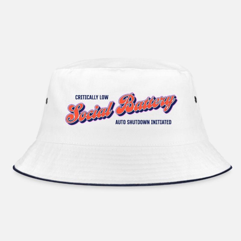 Akkustand: Sozial leer – Autoshutdown aktiviert Bucket Hat