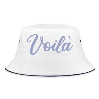 Voilà - violet - Bob - blanc/marine - Devant